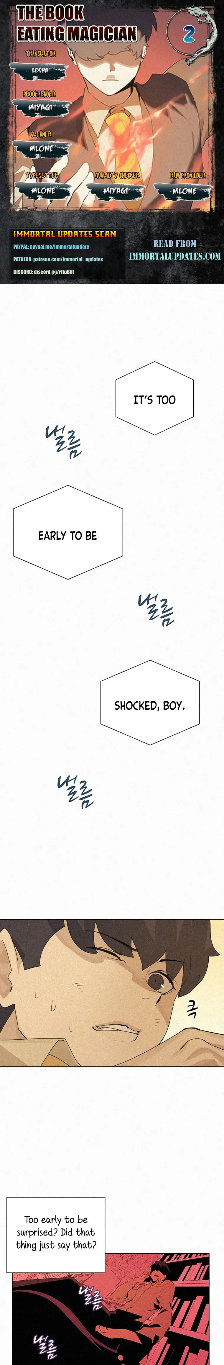 The Book Eating Magician Baaabc Chapter 2 - Page 1