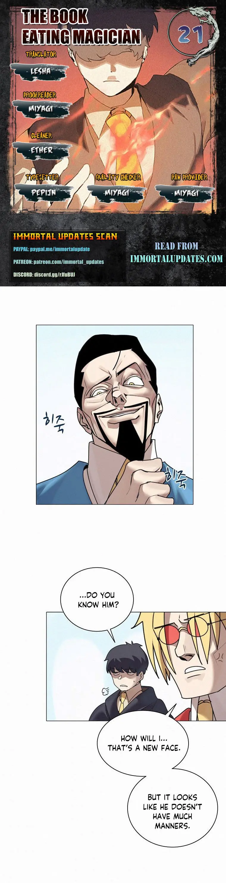The Book Eating Magician Baaabc Chapter 21 - Page 1