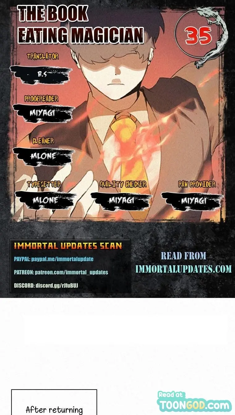 The Book Eating Magician Baaabc Chapter 35 - Page 1