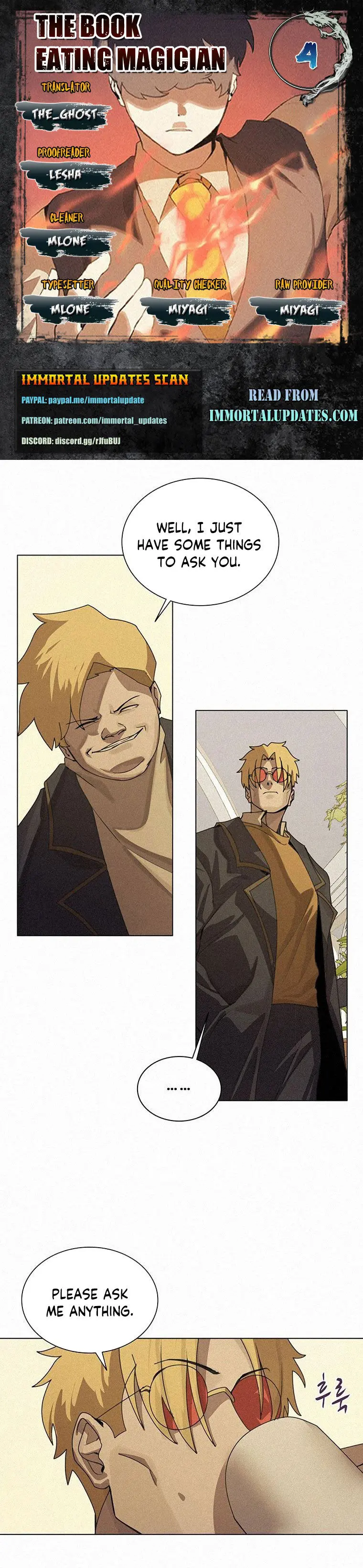 The Book Eating Magician Baaabc Chapter 4 - Page 1