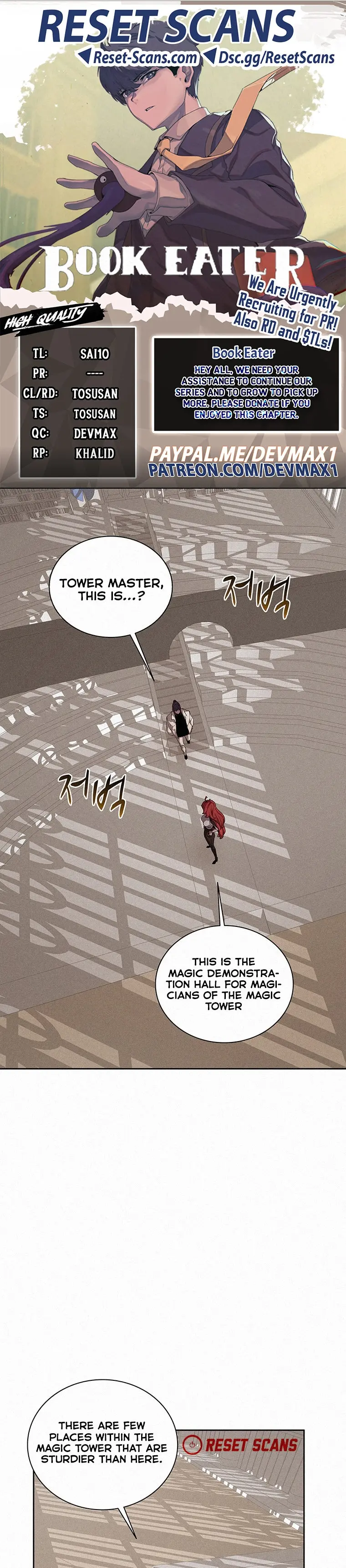 The Book Eating Magician Baaabc Chapter 48 - Page 1