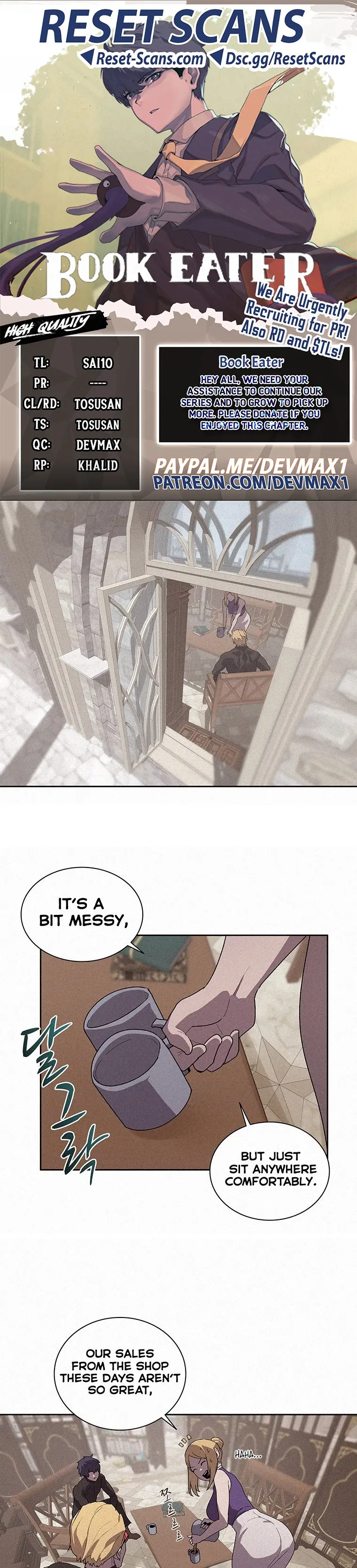 The Book Eating Magician Baaabc Chapter 51 - Page 1