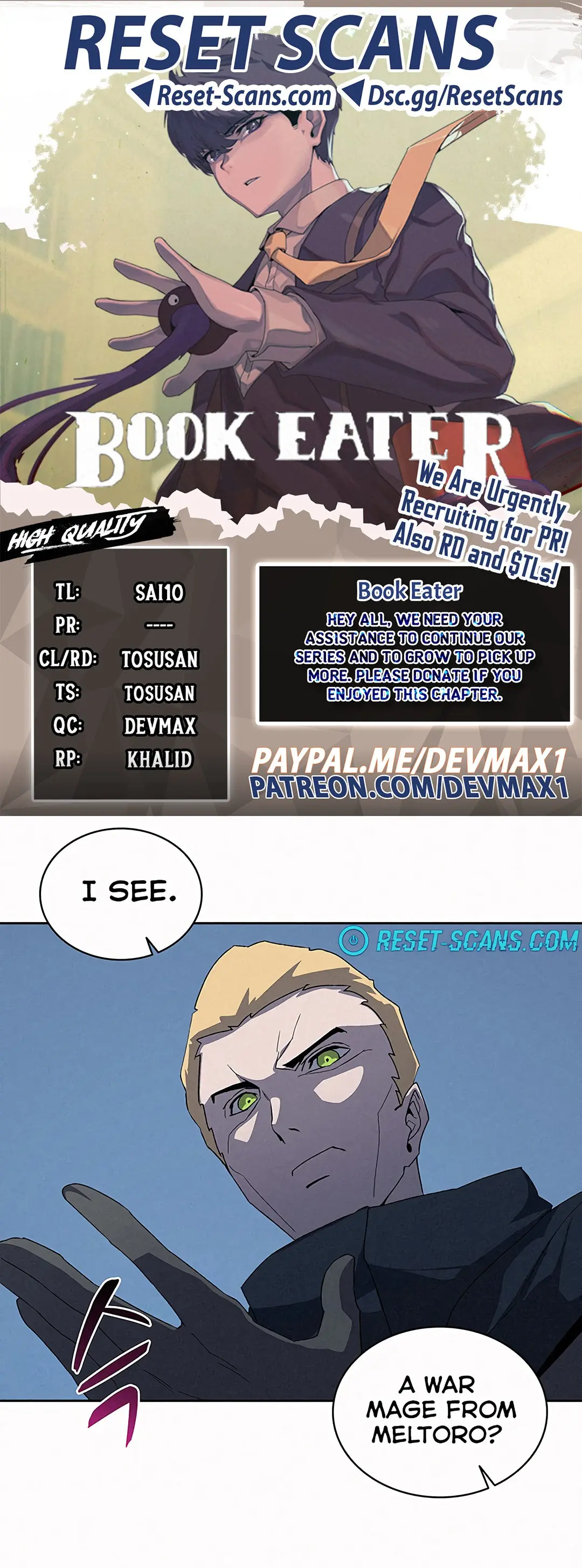 The Book Eating Magician Baaabc Chapter 52 - Page 1