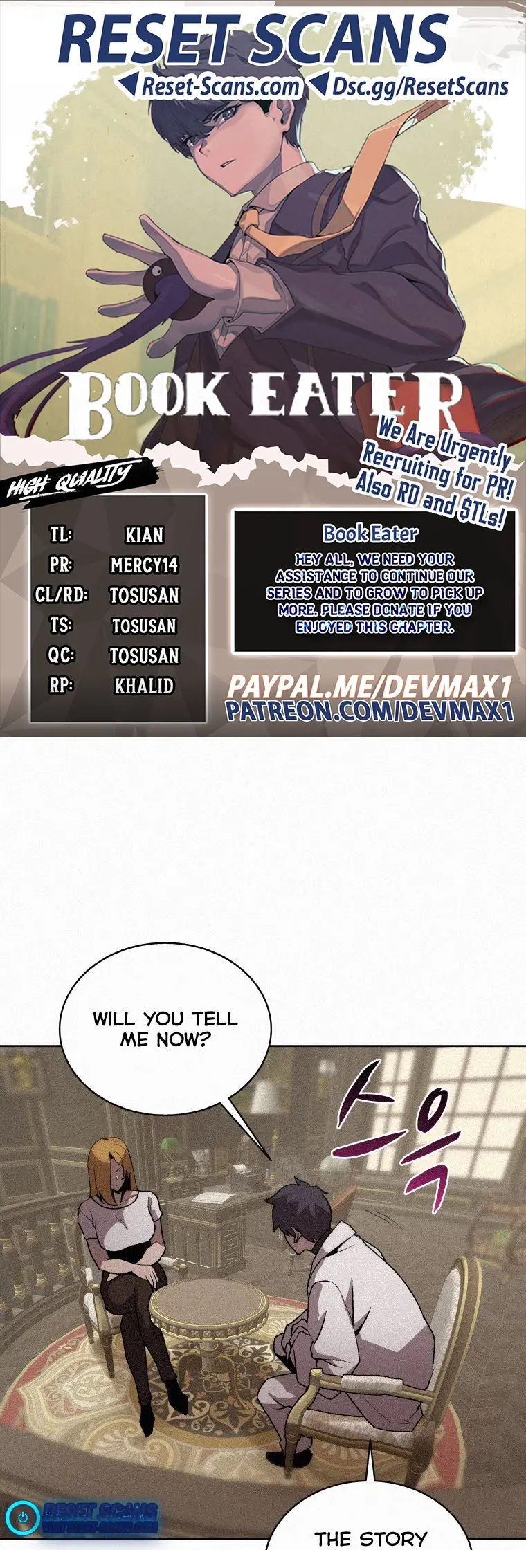 The Book Eating Magician Baaabc Chapter 70 - Page 1