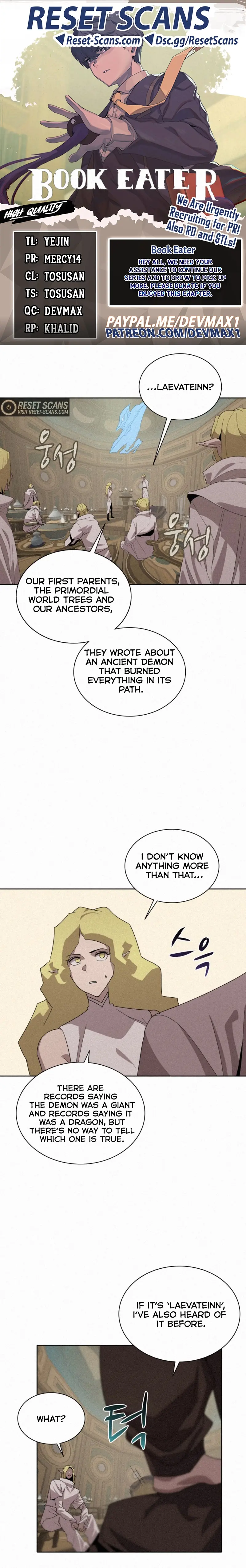 The Book Eating Magician Baaabc Chapter 80 - Page 1