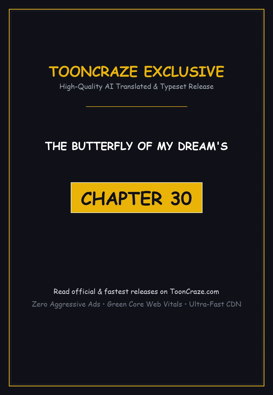 The Butterfly Of My Dream S Chapter 30 - Page 1