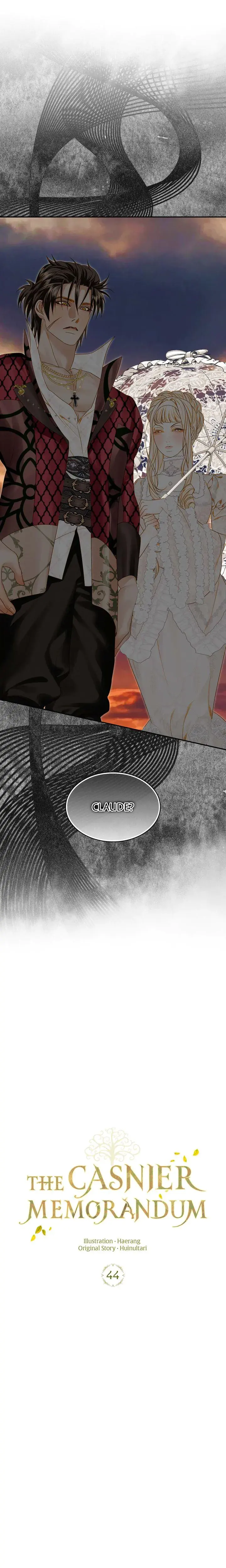 The Casnier Memorandum Chapter 44 - Page 1