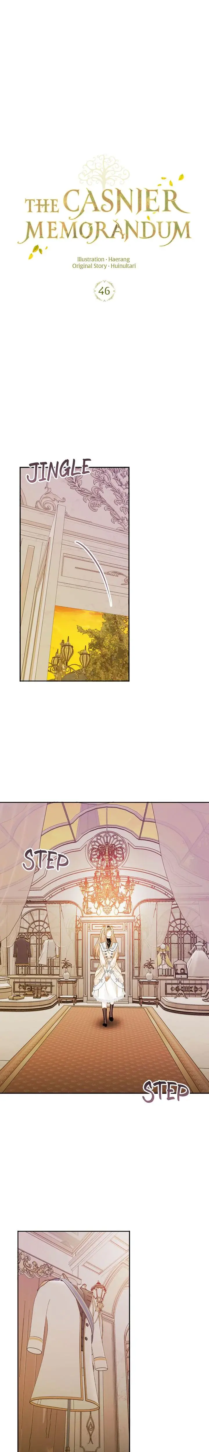 The Casnier Memorandum Chapter 46 - Page 1