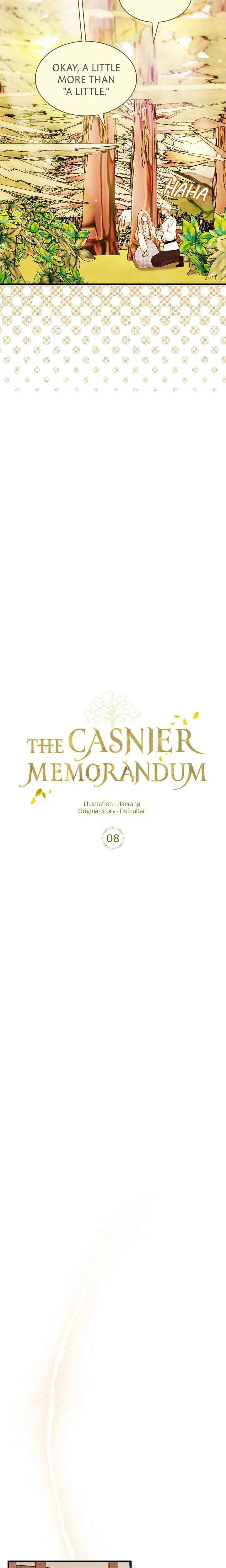 The Casnier Memorandum Chapter 8 - Page 11