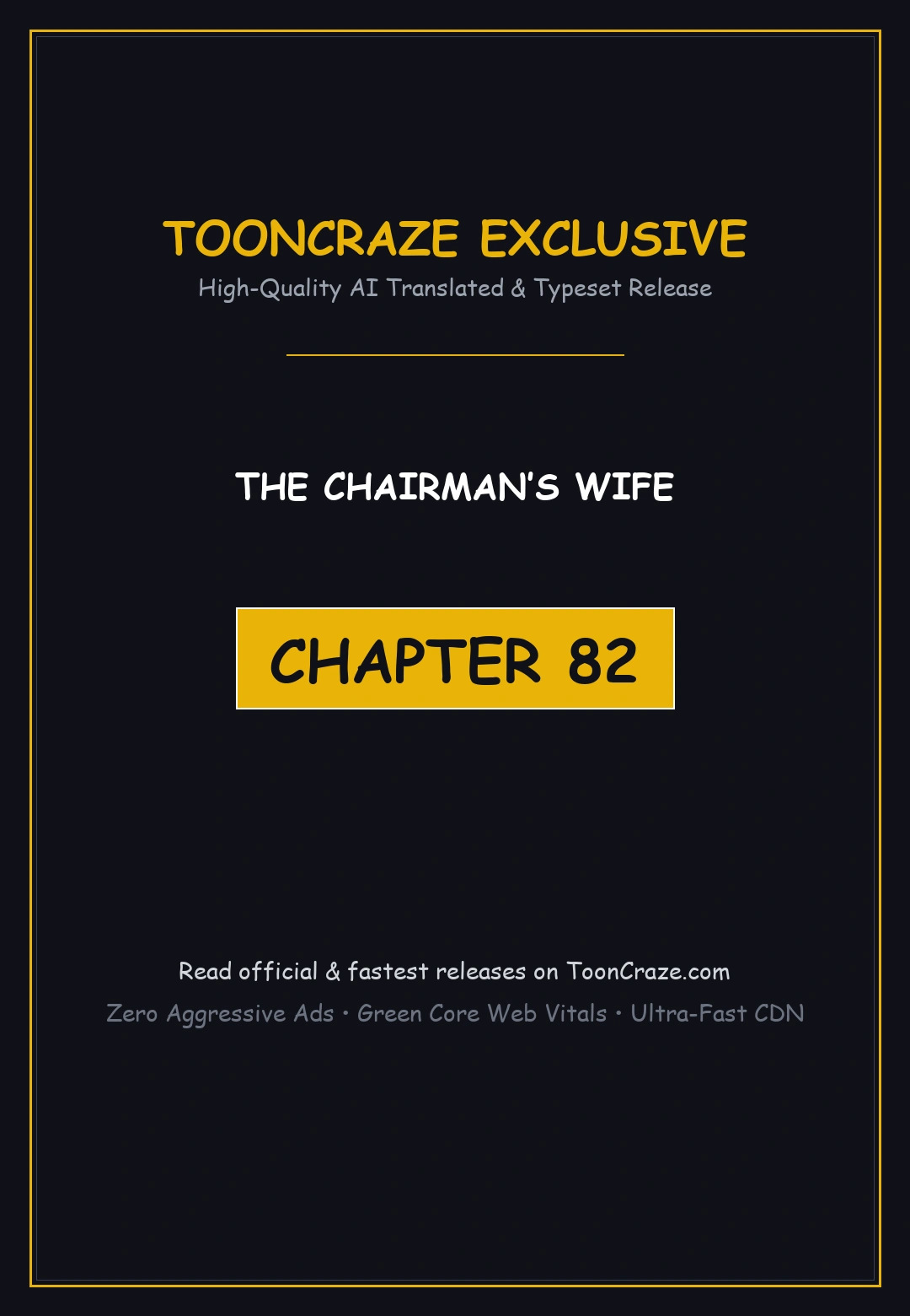 The Chairmans Wife Chapter 82 - Page 1