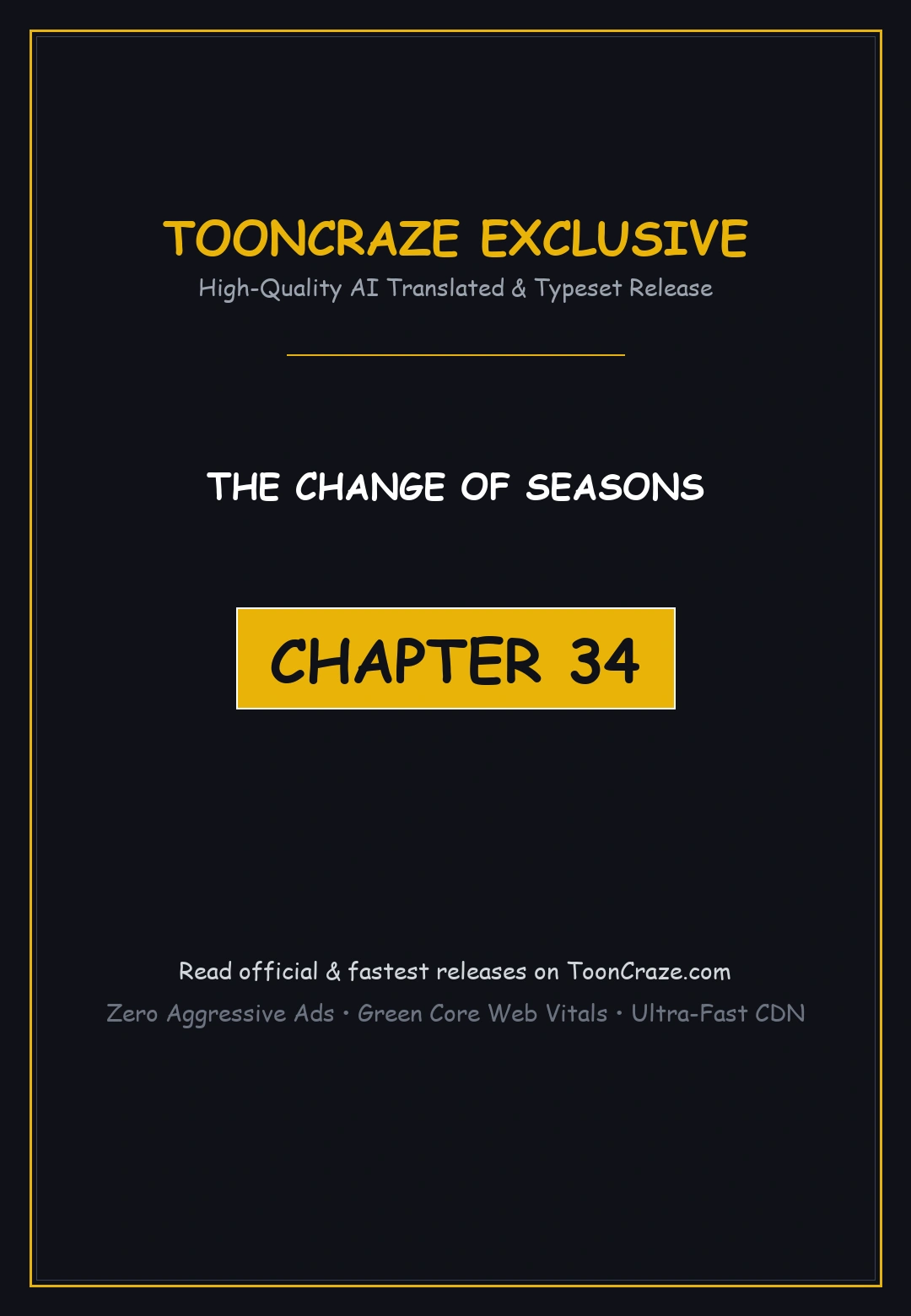 The Change Of Seasons Chapter 34 - Page 1