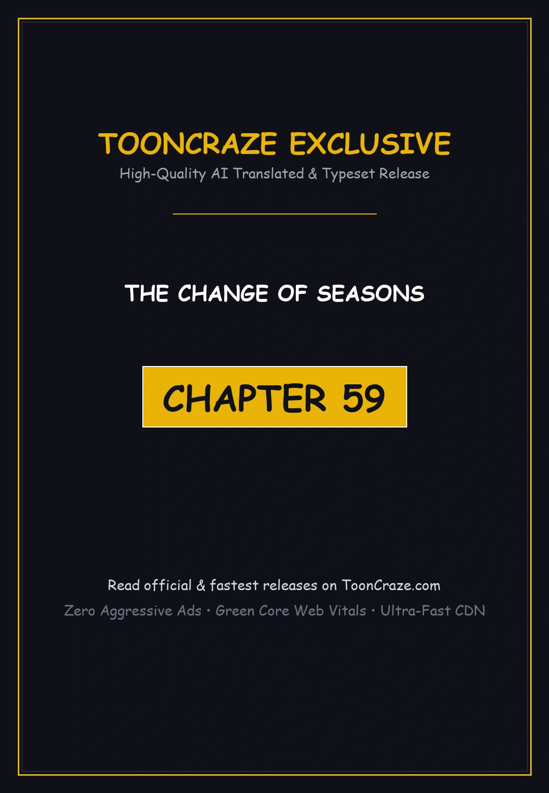 The Change Of Seasons Chapter 59 - Page 1