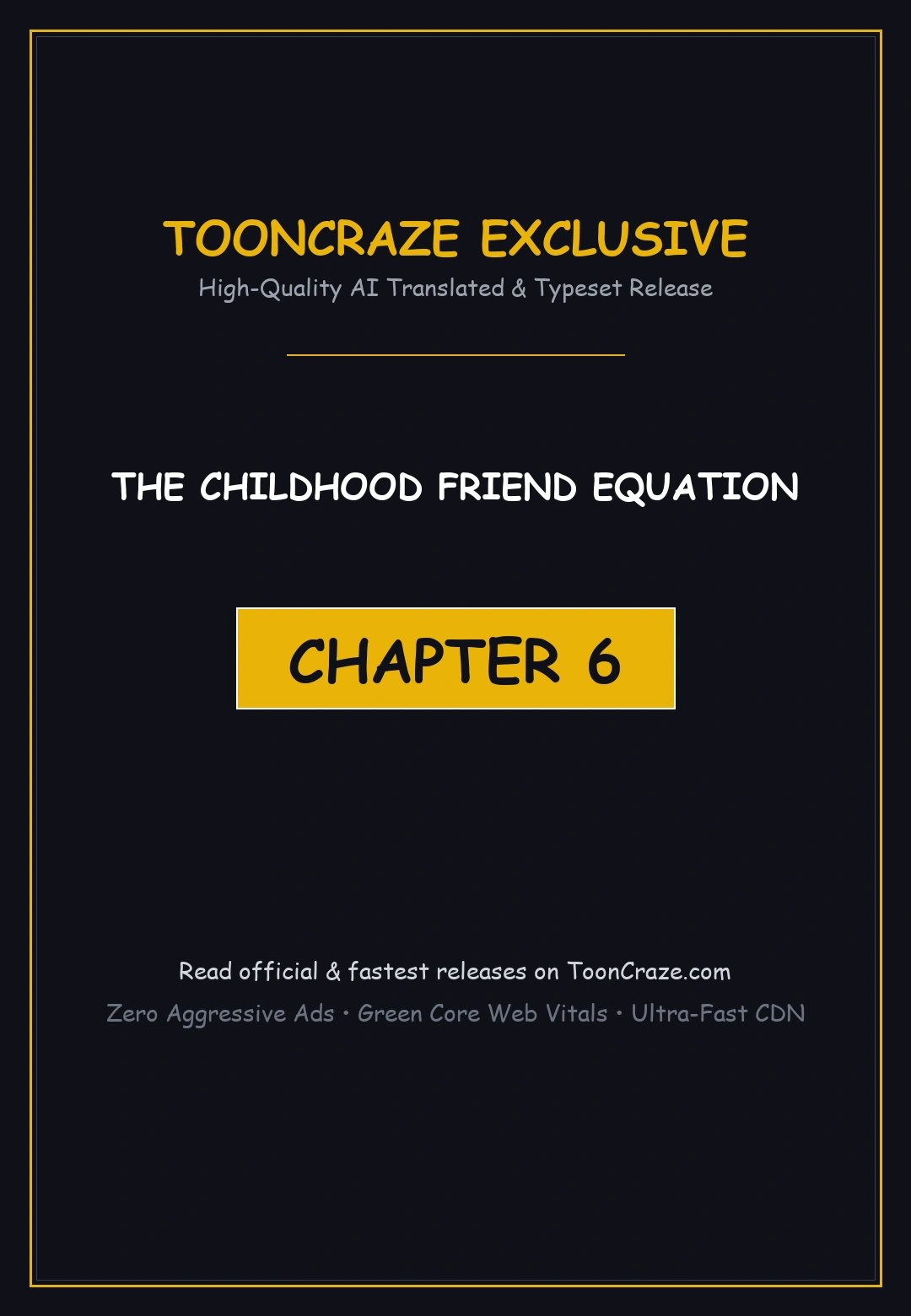 The Childhood Friend Equation Chapter 6 - Page 1