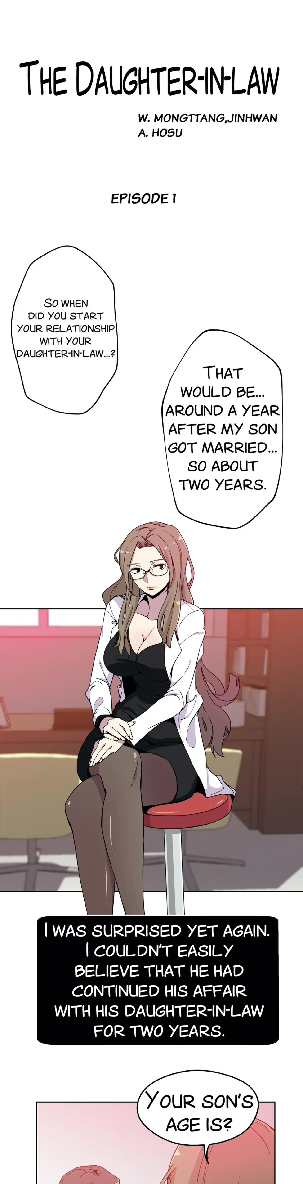 The Daughter In Law Chapter 1 - Page 1