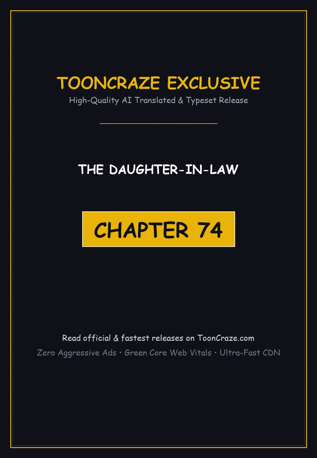 The Daughter In Law Chapter 74 - Page 1