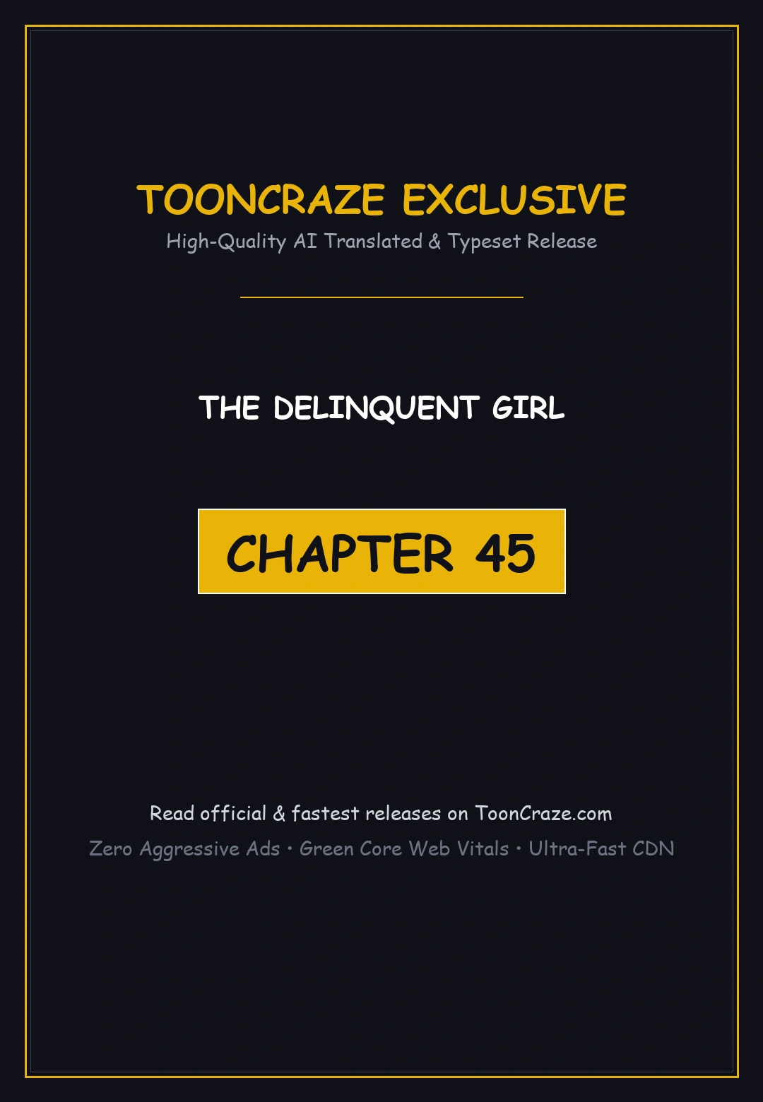 The Delinquent Girl Chapter 45 - Page 1