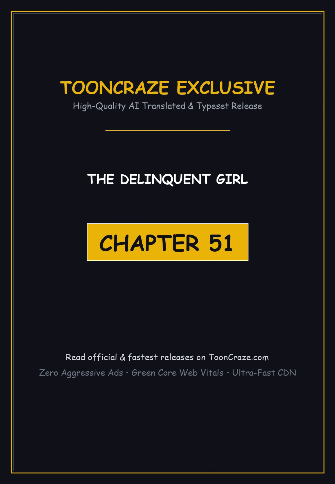 The Delinquent Girl Chapter 51 - Page 1