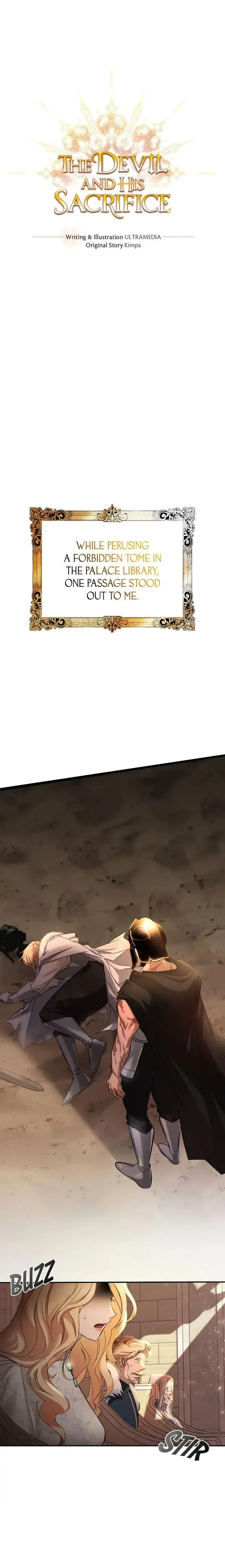 The Devil And His Sacrifice Chapter 1 - Page 1