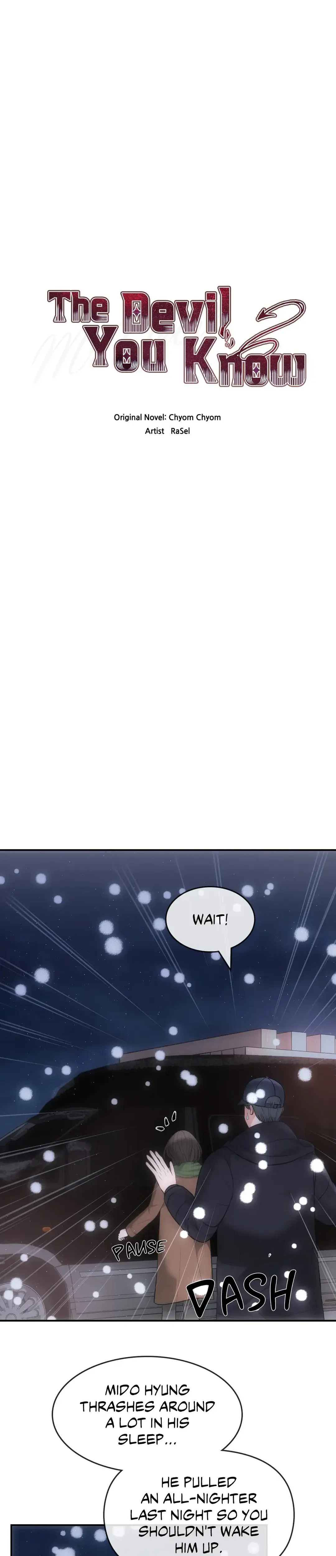 The Devil You Know Chapter 18 - Page 1