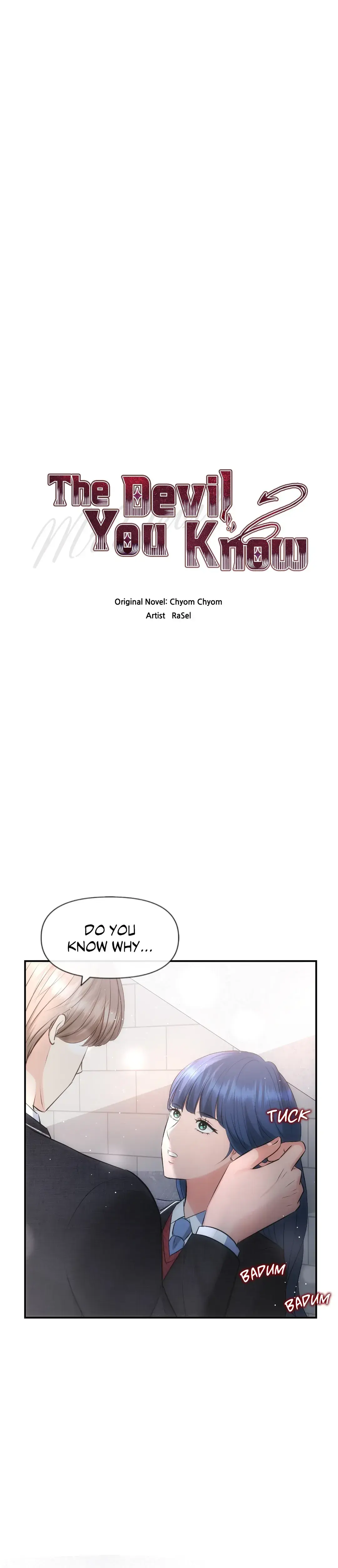 The Devil You Know Chapter 9 - Page 1