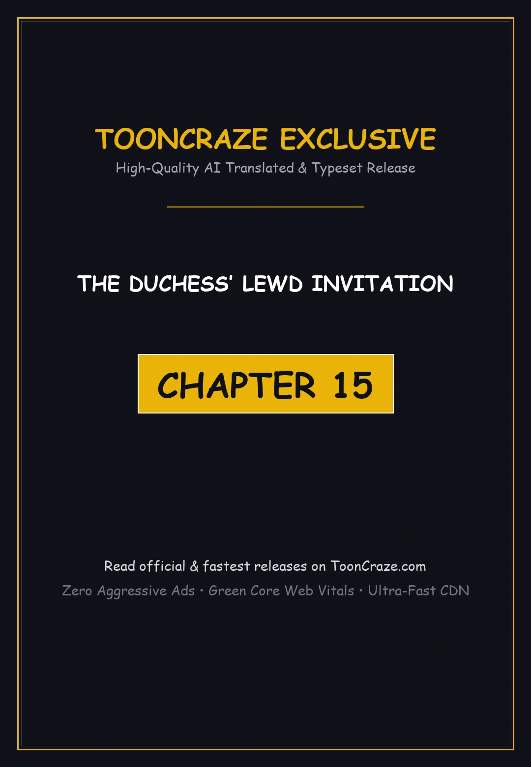 The Duchess Lewd Invitation Chapter 15 - Page 1