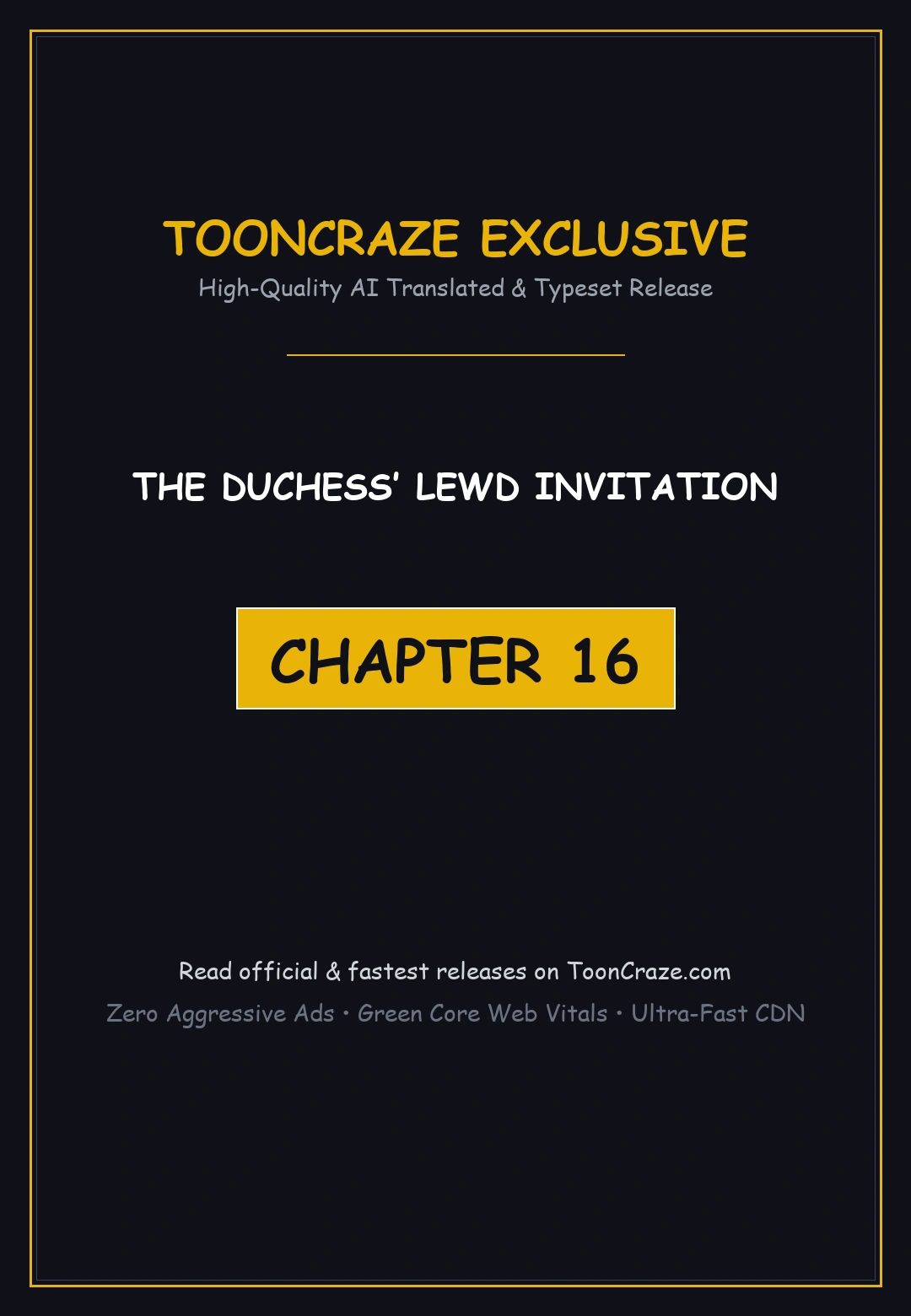 The Duchess Lewd Invitation Chapter 16 - Page 1