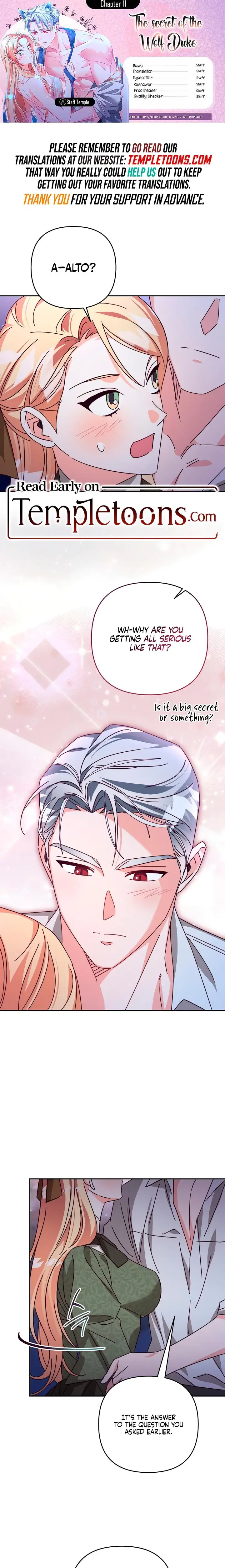 The Dukes Fluffy Secret Chapter 11 - Page 1