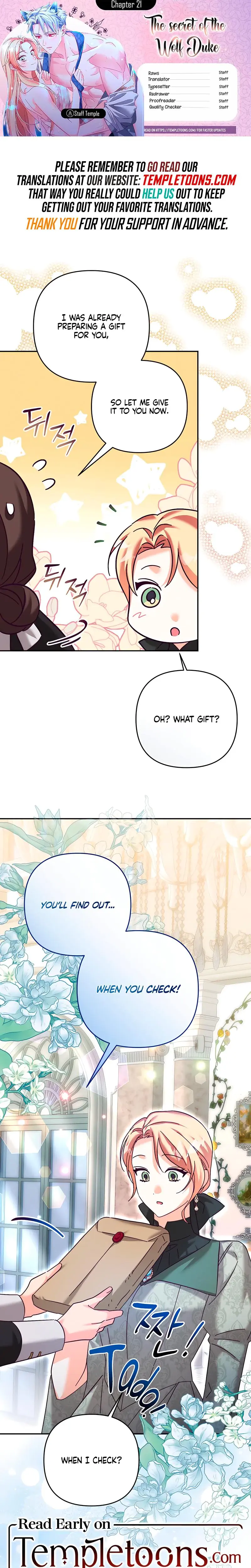 The Dukes Fluffy Secret Chapter 21 - Page 1