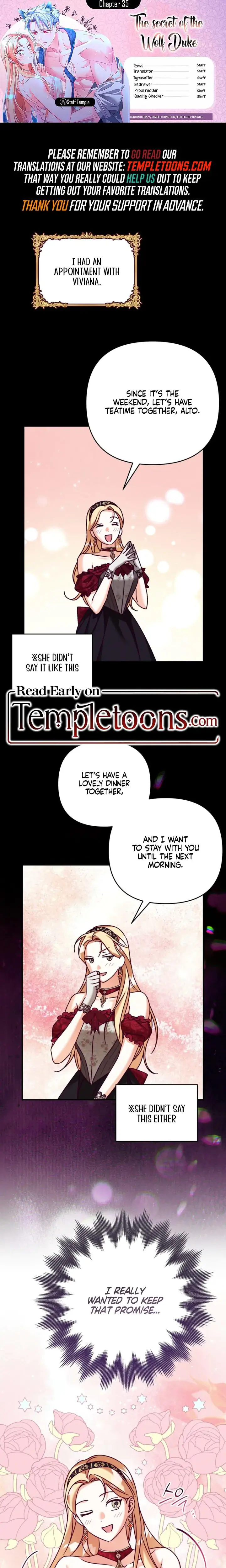 The Dukes Fluffy Secret Chapter 35 - Page 1