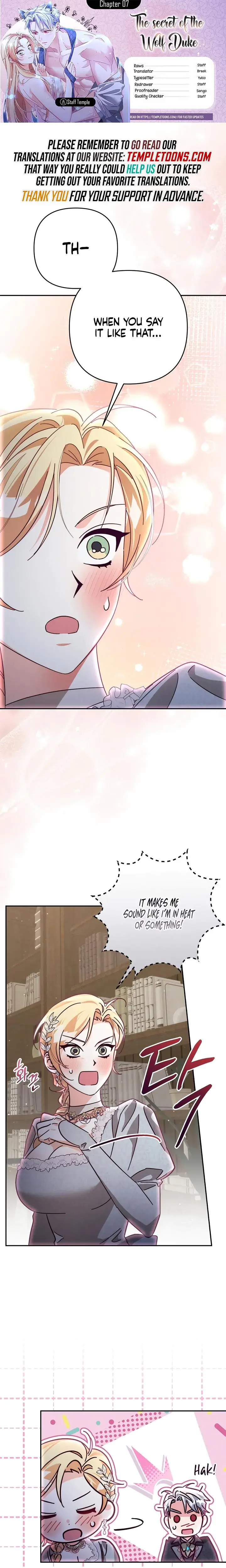 The Dukes Fluffy Secret Chapter 7 - Page 1