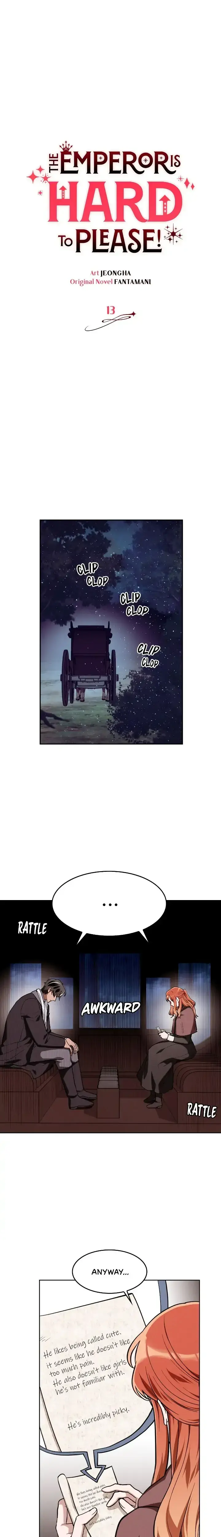The Emperor Is Hard To Please Chapter 13 - Page 1