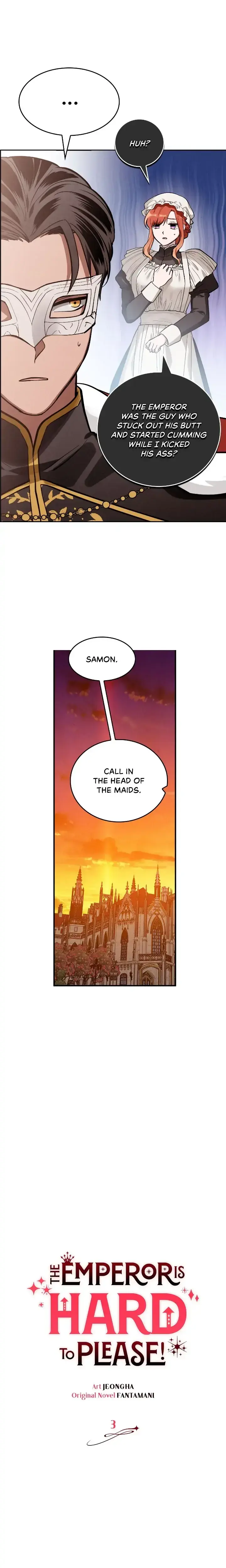 The Emperor Is Hard To Please Chapter 3 - Page 3