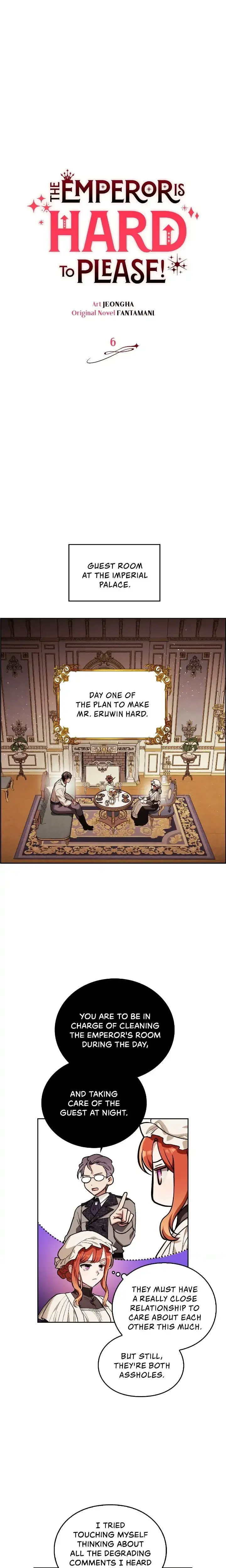 The Emperor Is Hard To Please Chapter 6 - Page 1