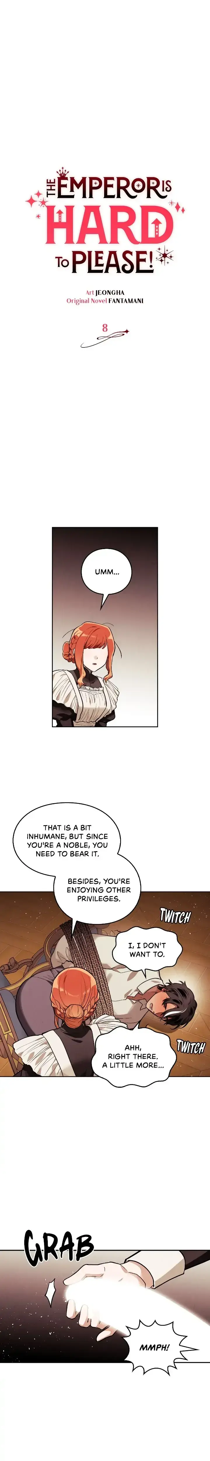 The Emperor Is Hard To Please Chapter 8 - Page 1