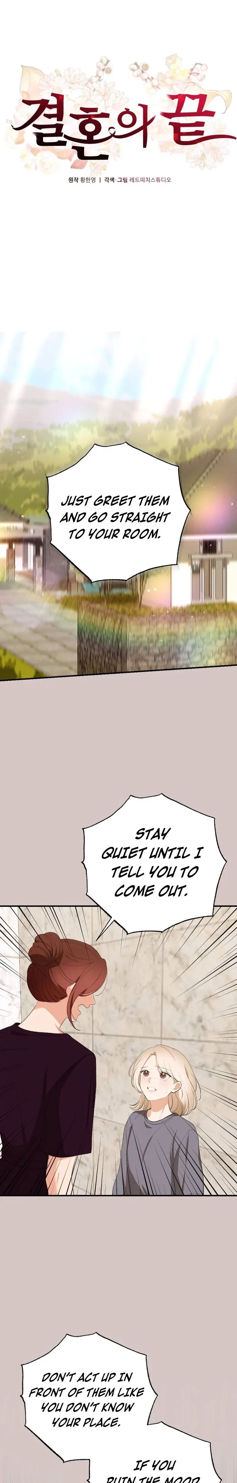 The End Of Marriage Chapter 4 - Page 9