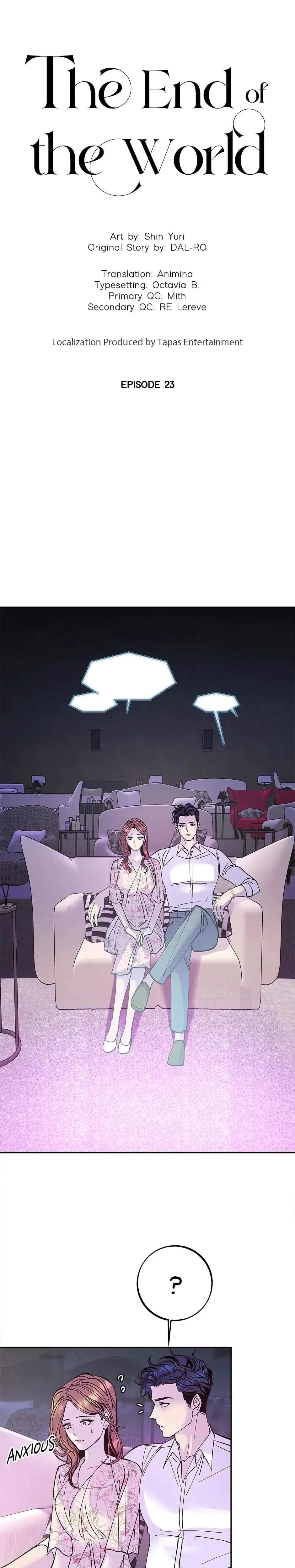 The End Of The World Chapter 23 - Page 1