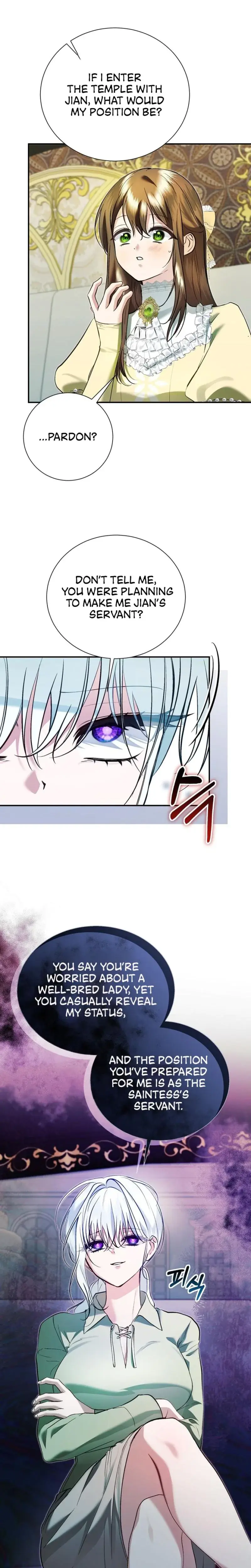 The Fake Saintess Of A Reverse Harem Game Chapter 16 - Page 25