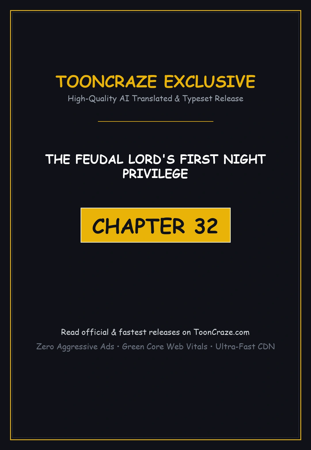 The Feudal Lords First Night Privilege Chapter 32 - Page 1