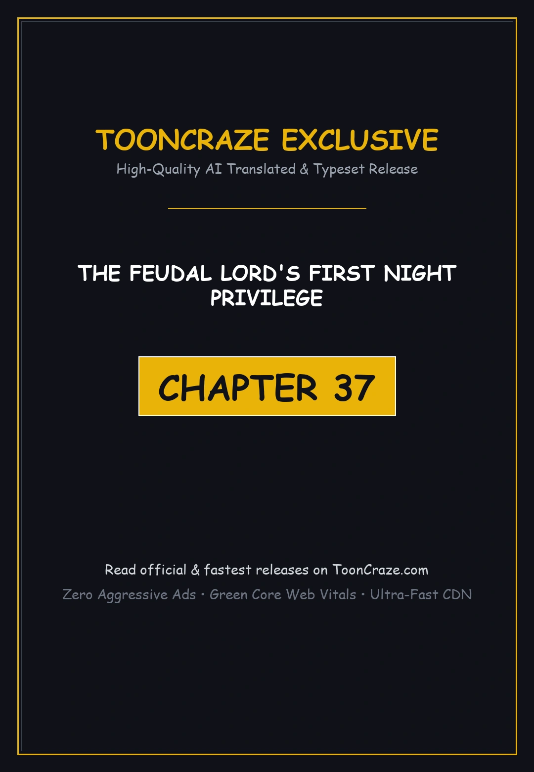 The Feudal Lords First Night Privilege Chapter 37 - Page 1