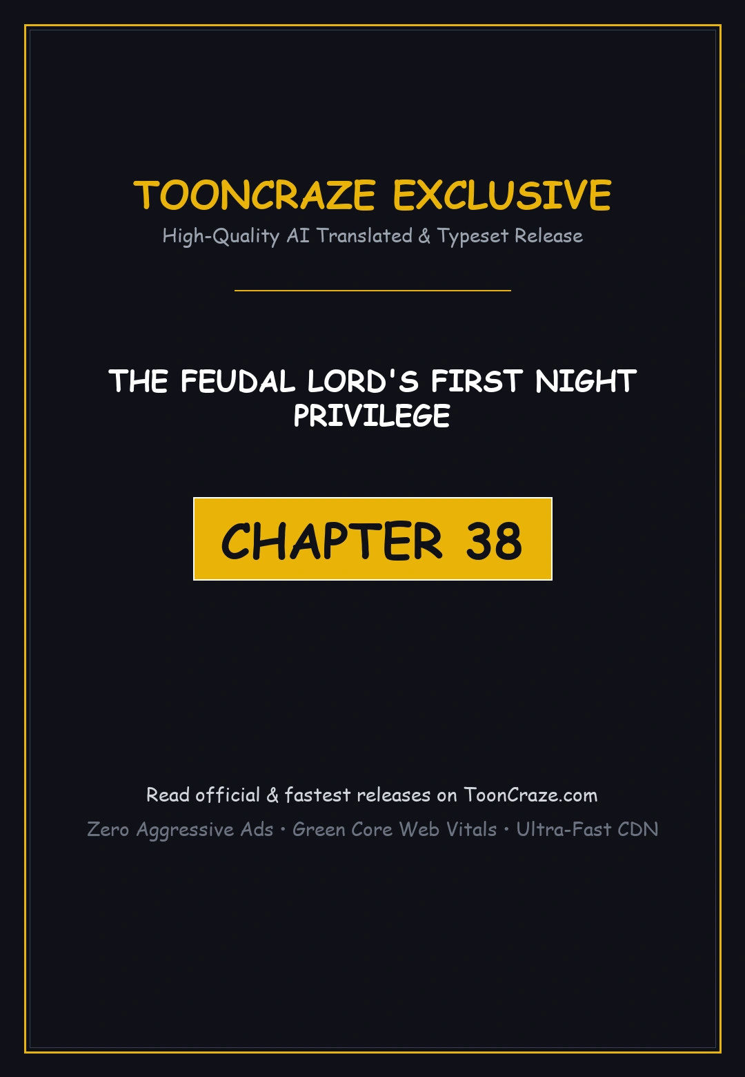 The Feudal Lords First Night Privilege Chapter 38 - Page 1