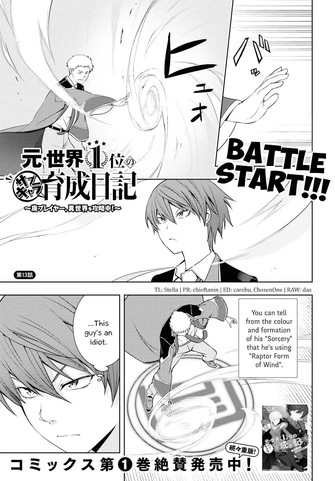 The Former Top 1s Sub Character Training Diary A Dedicated Player Is Currently Conquering Another World Chapter 13 - Page 1