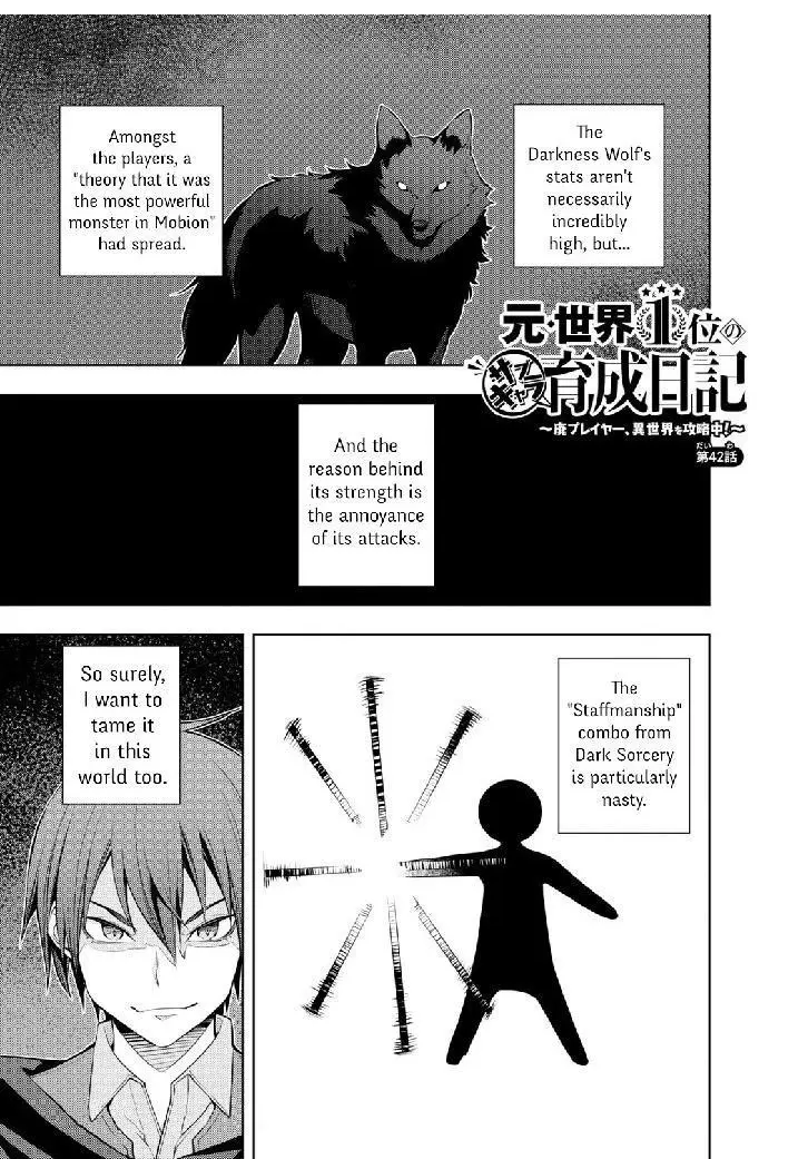 The Former Top 1s Sub Character Training Diary A Dedicated Player Is Currently Conquering Another World Chapter 42 - Page 1