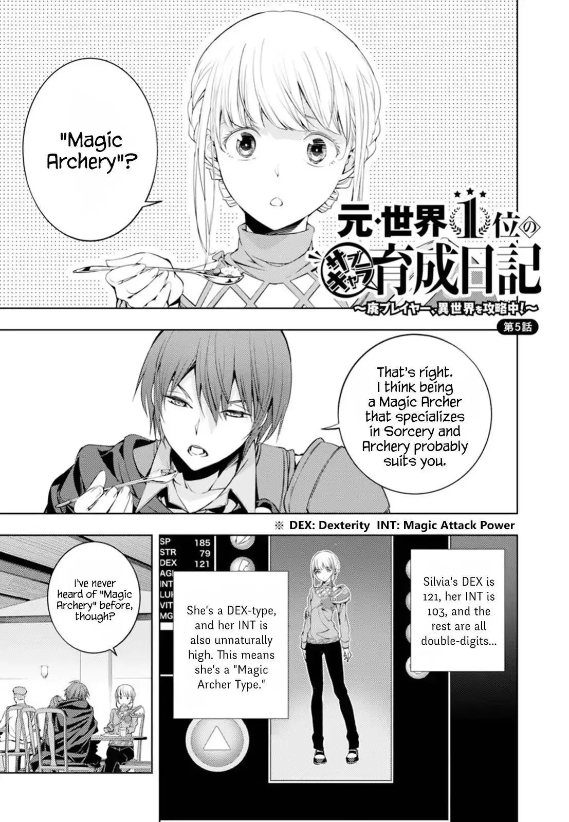 The Former Top 1s Sub Character Training Diary A Dedicated Player Is Currently Conquering Another World Chapter 5 - Page 1