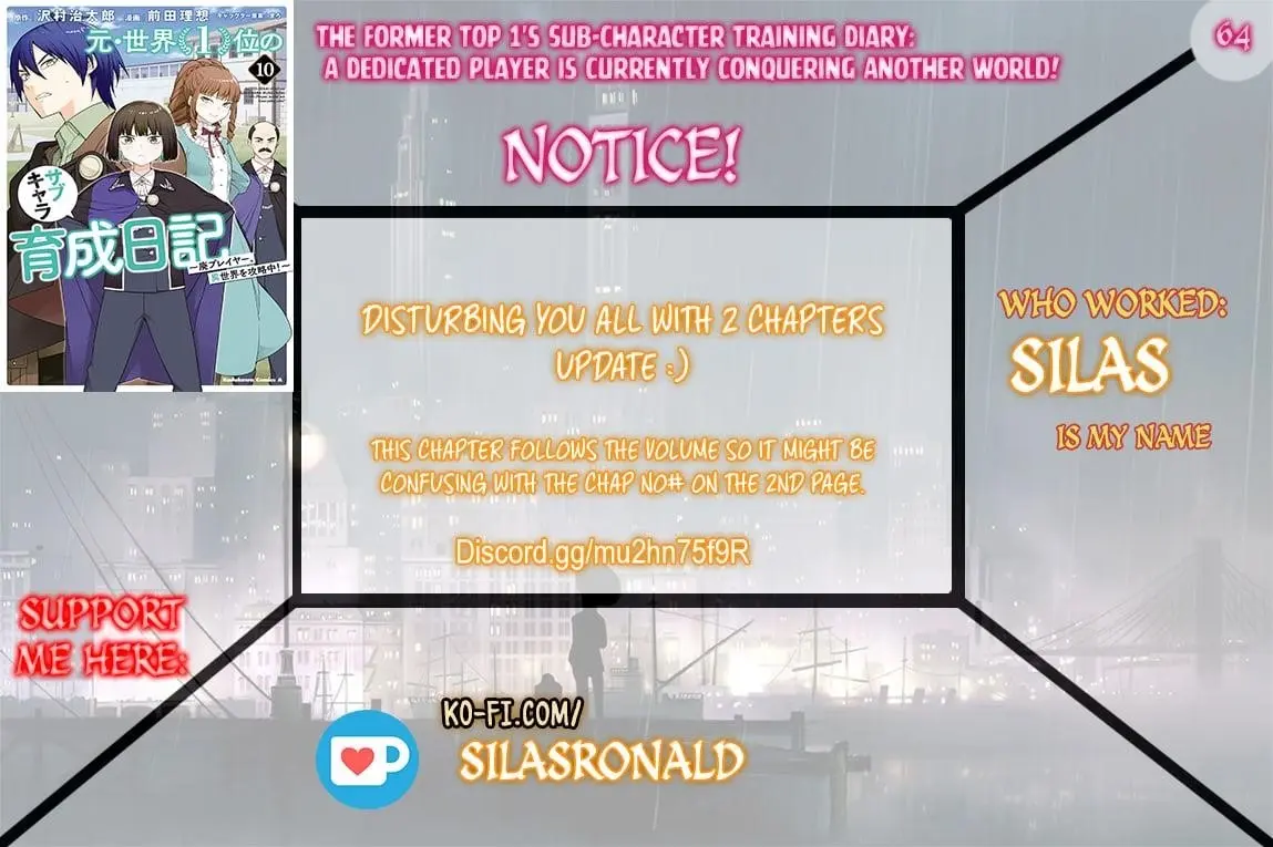 The Former Top 1s Sub Character Training Diary A Dedicated Player Is Currently Conquering Another World Chapter 64 - Page 1