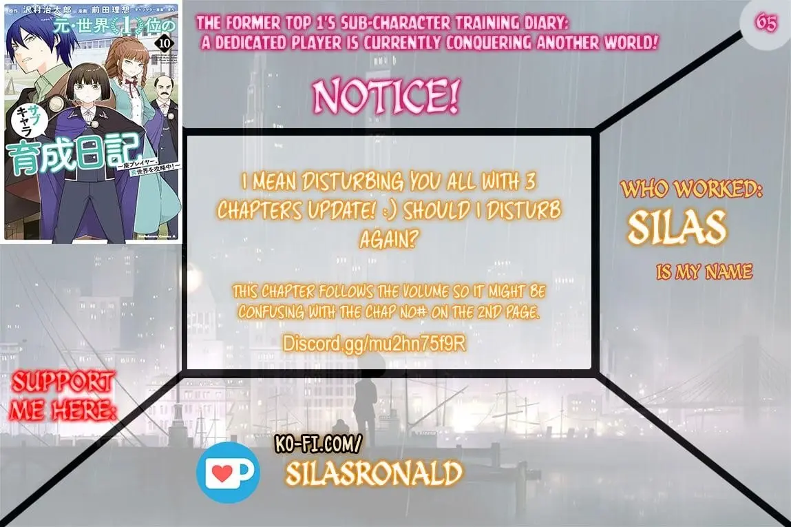 The Former Top 1s Sub Character Training Diary A Dedicated Player Is Currently Conquering Another World Chapter 65 - Page 1