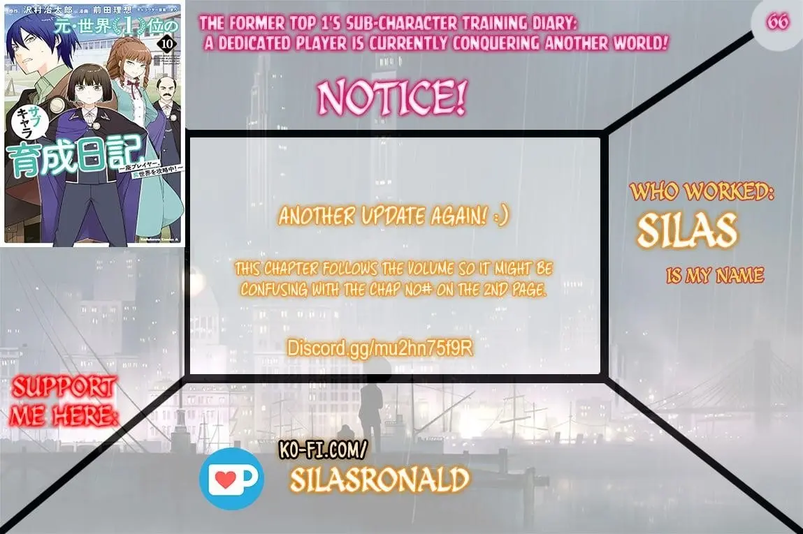 The Former Top 1s Sub Character Training Diary A Dedicated Player Is Currently Conquering Another World Chapter 66 - Page 1