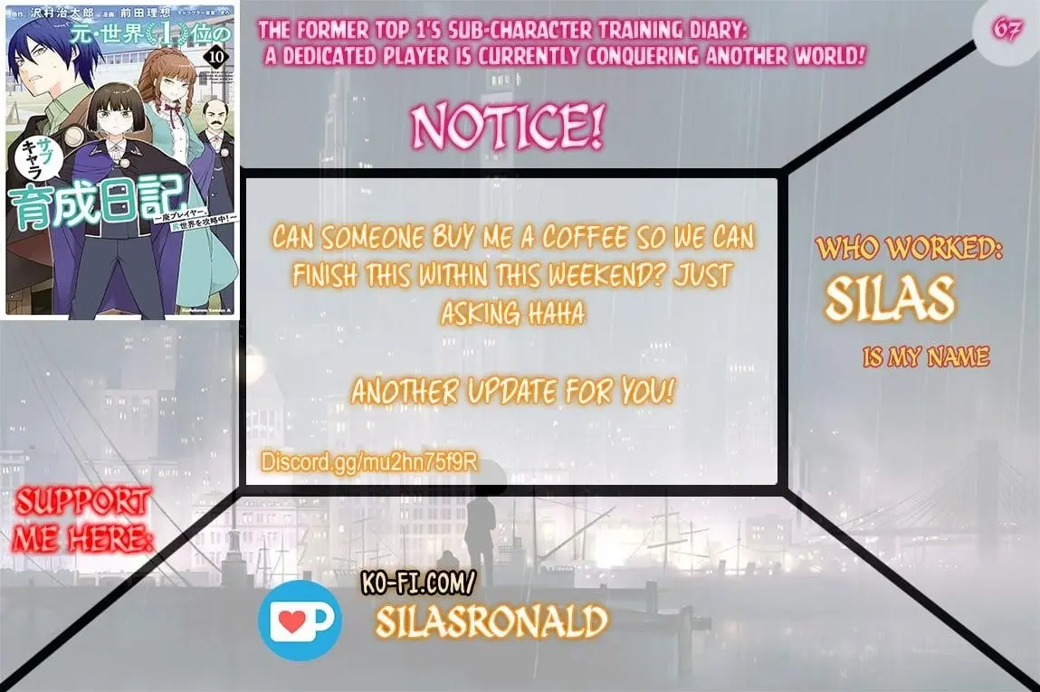 The Former Top 1s Sub Character Training Diary A Dedicated Player Is Currently Conquering Another World Chapter 67 - Page 1