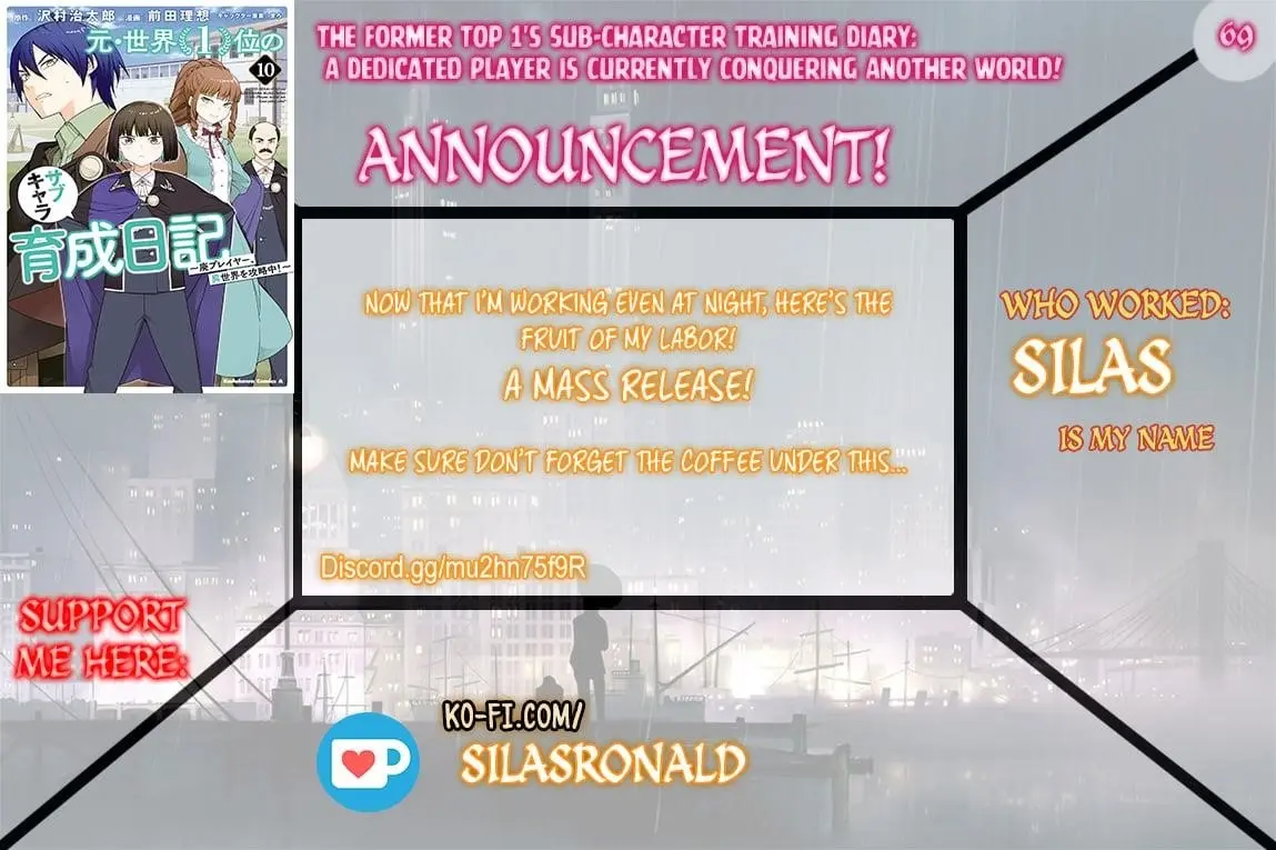 The Former Top 1s Sub Character Training Diary A Dedicated Player Is Currently Conquering Another World Chapter 69 - Page 1