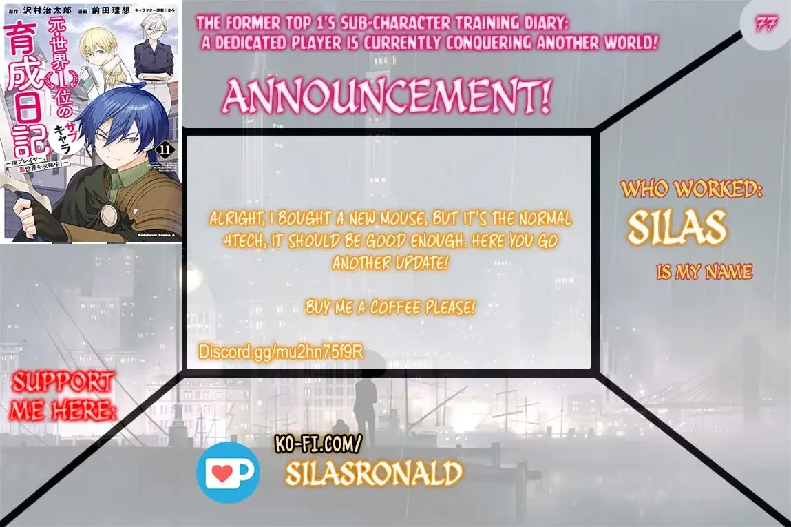 The Former Top 1s Sub Character Training Diary A Dedicated Player Is Currently Conquering Another World Chapter 77 - Page 1