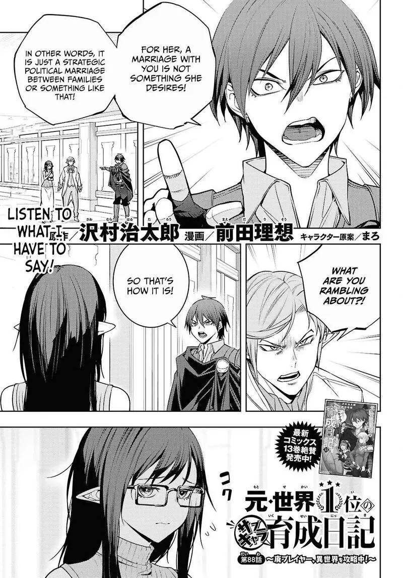 The Former Top 1s Sub Character Training Diary A Dedicated Player Is Currently Conquering Another World Chapter 88 - Page 1